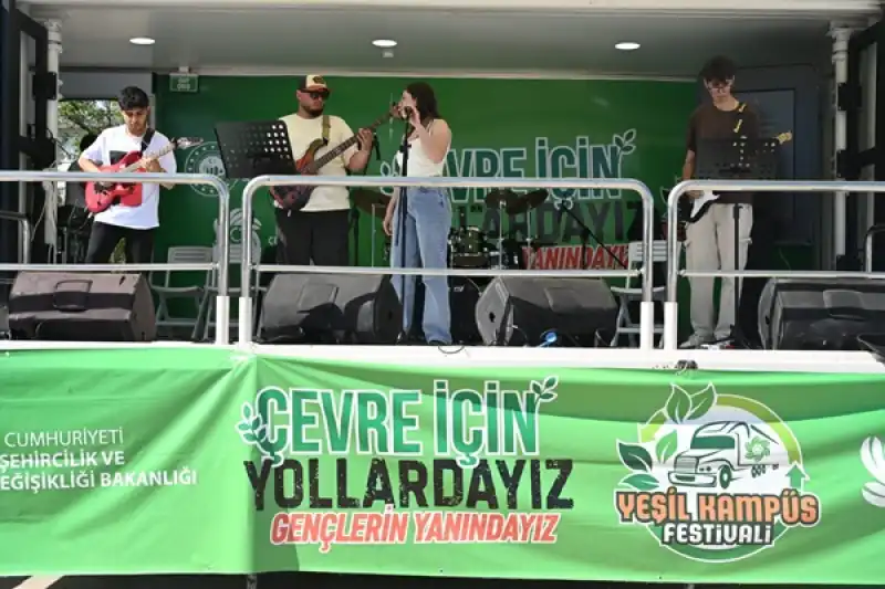 Yeşil Kampüs Fest, Hatay Mustafa Kemal Üniversitesi’nde Gençlerle Buluştu