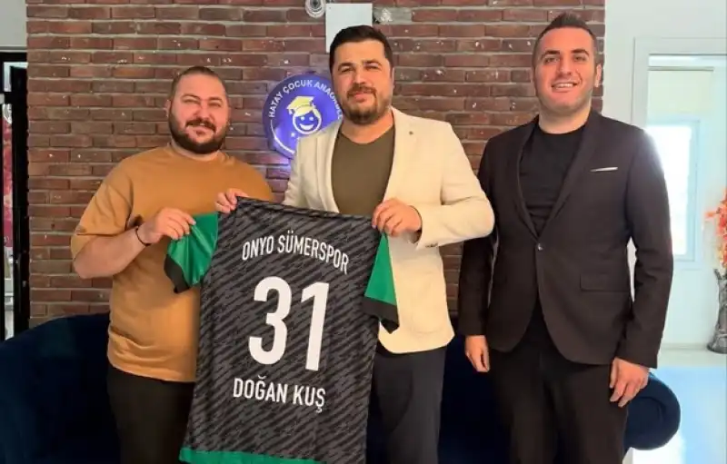 Onyo Sümerspor’dan Psikolog Doğan Kuş’a Anlamlı Ziyaret