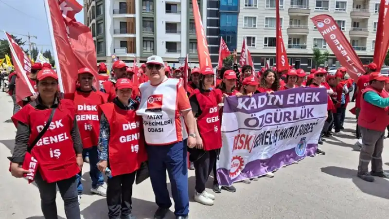 Antakya’da 1 Mayıs Kutlandı