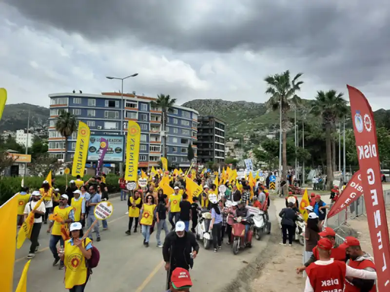 Antakya’da 1 Mayıs Kutlandı