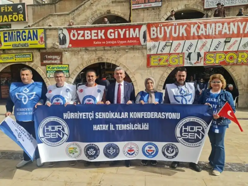 HÜRSEN Konfederasyonu 1 Mayıs’ta Ses Verdi!