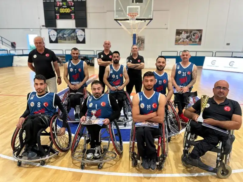 Tosyalı İskenderun Engelliler Basketbol Takımı Euro Cup şampiyonu Oldu