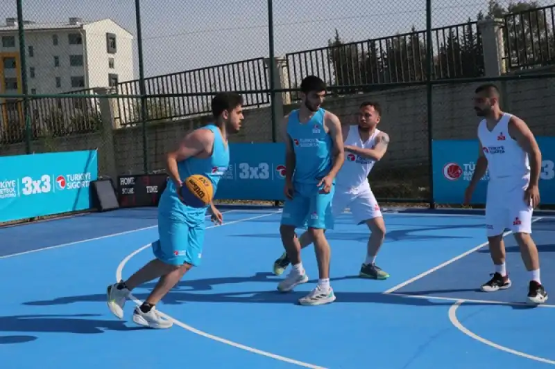 Türkiye Sigorta 3x3 Basketbol Turnuvalarının Hatay Etabı Tamamlandı