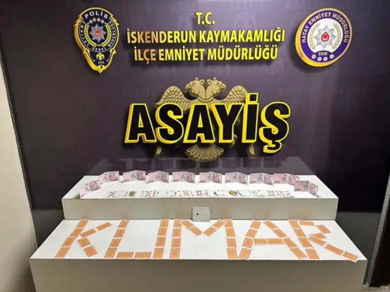 Hatay'da Kumar Oynayan 3 Kişiye 27 Bin 741 Lira Ceza