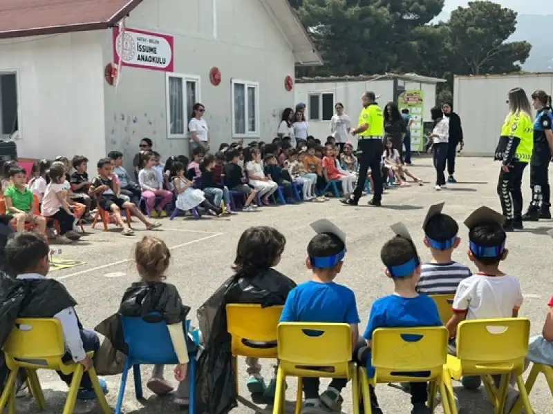 Hatay Belen'de Karayolu Güvenliği Ve Trafik Haftası Kutlandı