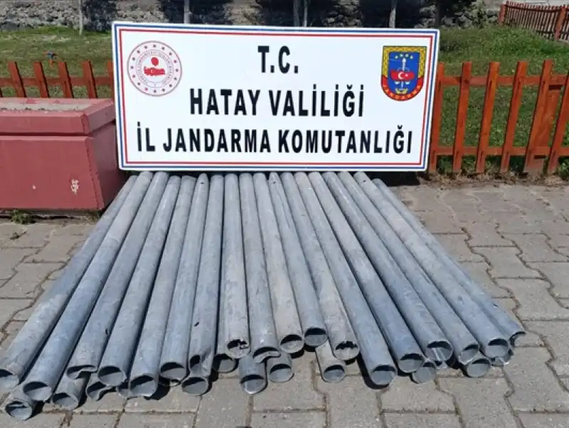 Demir Direk Hırsızlığı Yapan 2 Kişi Tutuklandı!