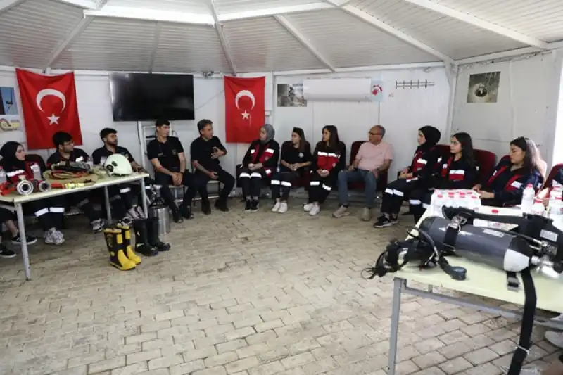 HMKÜ’de Yangın Eğitimi