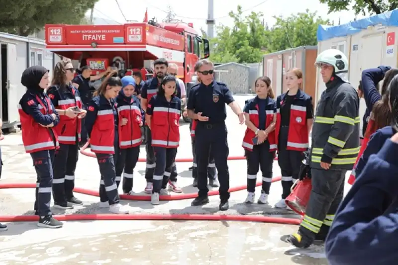 HMKÜ’de Yangın Eğitimi