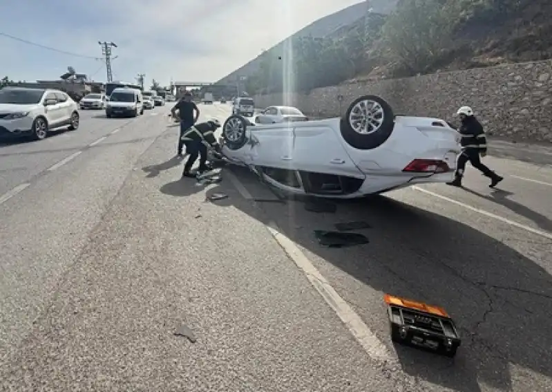 Belen’de Aynı Yol Üzerinde İki Kaza!