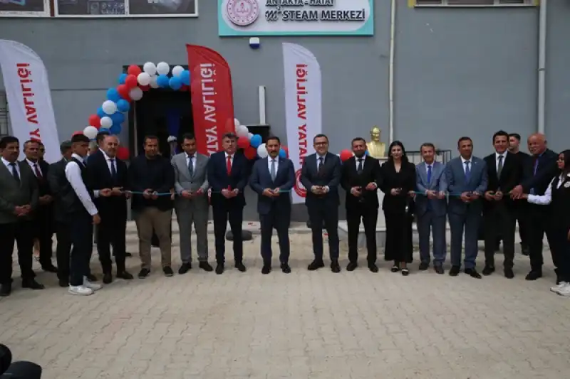 Hatay Valisi Mustafa Masatlı, M2 STEAM Merkezi'nin Açılışını Gerçekleştirdi