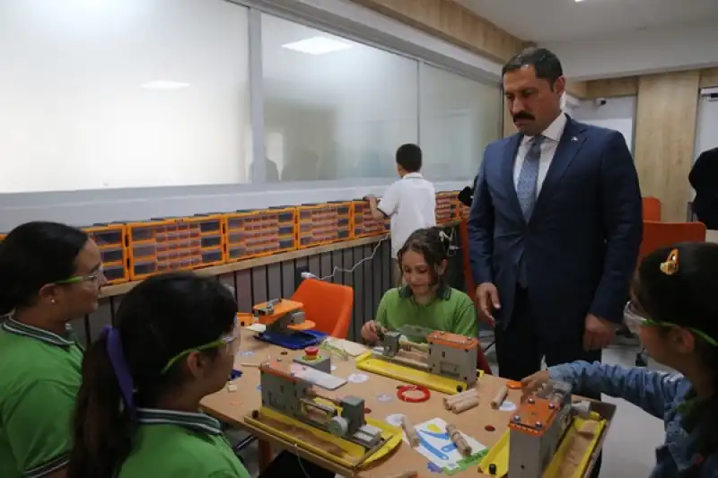 Hatay Valisi Mustafa Masatlı, M2 STEAM Merkezi'nin Açılışını Gerçekleştirdi