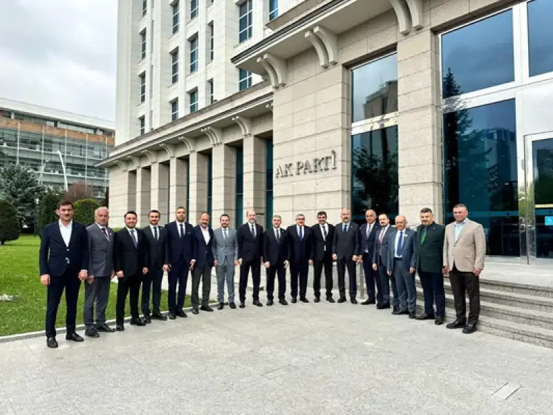 AK Parti Hatay Teşkilatı Ankara'da Buluştu