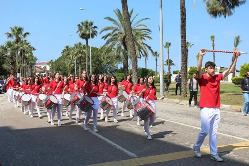 İskenderun’da 'gençlik Yürüyüşü' Coşkusu
