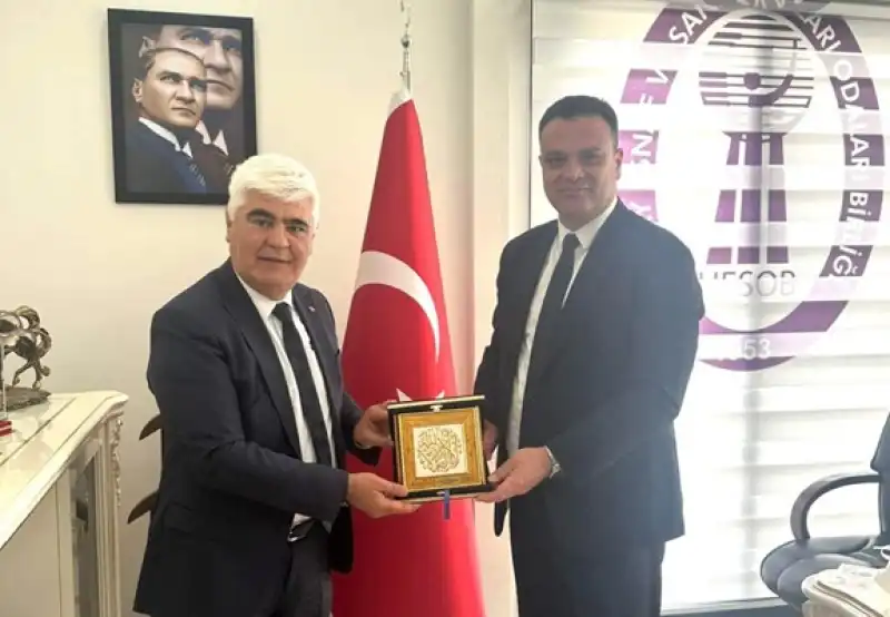 Başkan Yılmaz, Şen’i Ağırladı