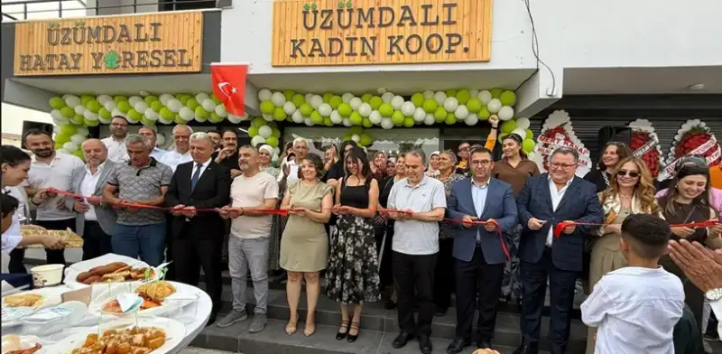 Üzümdalı Kadın Girişimi Üretim Ve İşletme Kooperatifi Açıldı