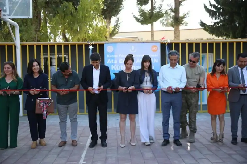 Hatay'da öldürülen üniversite öğrencisinin Adına Kurulan Kütüphane Açıldı