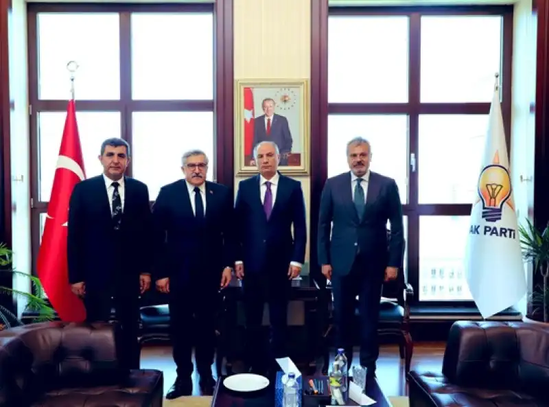 AK Parti Heyetinden Ankara’da Hatay İçin Üst Düzey Temaslar