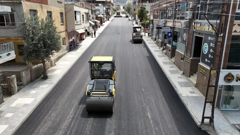 Altyapı çalışması Biten Noktalar Asfalta Kavuşuyor