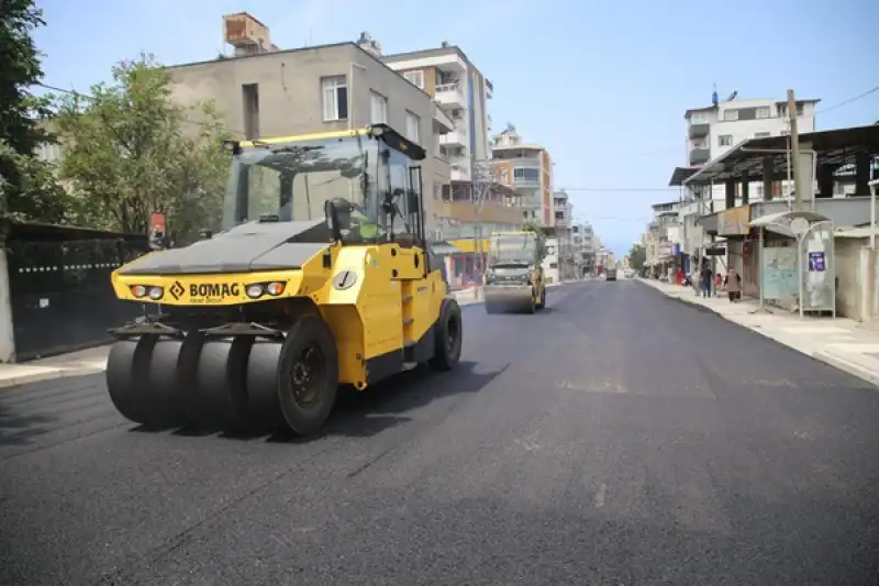 Altyapı çalışması Biten Noktalar Asfalta Kavuşuyor