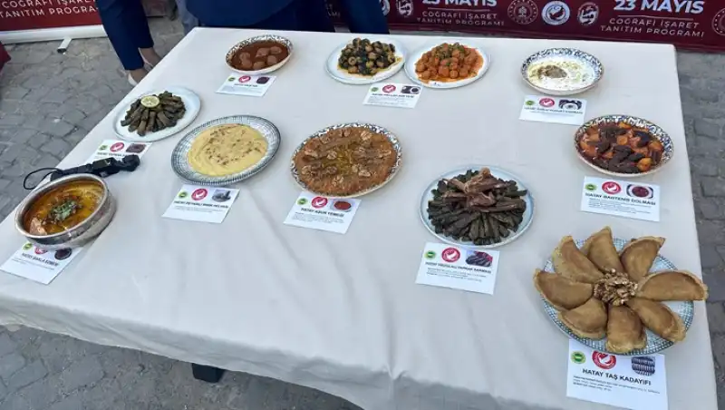 Hatay'ın 10 Lezzeti Coğrafi Işaret Olarak Tescil Edildi