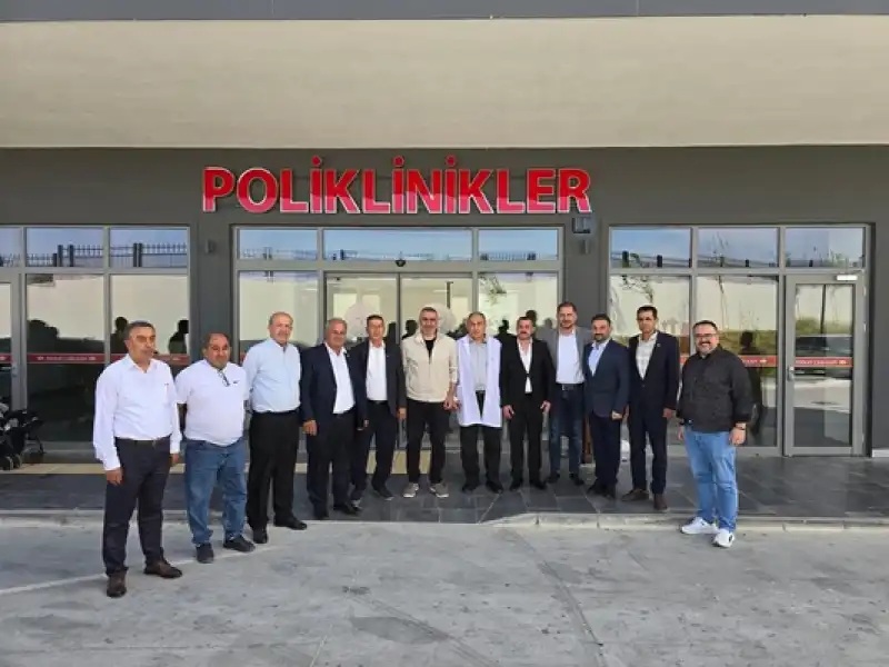 MHP Hatay Milletvekili Kaşıkçı’dan Altınözü Devlet Hastanesi’ne Ziyaret