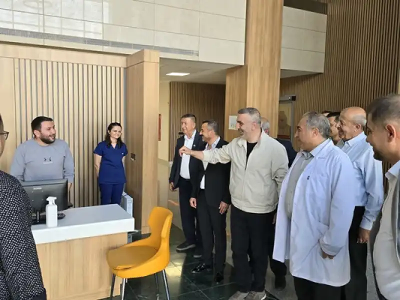 MHP Hatay Milletvekili Kaşıkçı’dan Altınözü Devlet Hastanesi’ne Ziyaret
