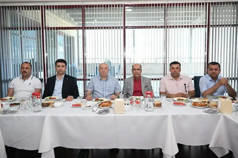 KSÜ Rektörü Prof. Dr. Alptekin Yasım, Basın Mensuplarıyla Bir Araya Geldi