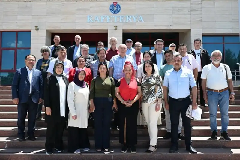 KSÜ Rektörü Prof. Dr. Alptekin Yasım, Basın Mensuplarıyla Bir Araya Geldi
