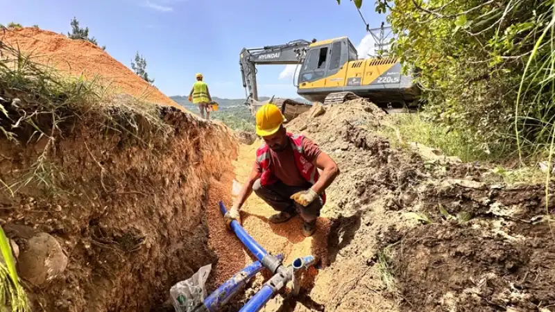 Samandağ Avcılar’ın Içme Suyu şebekesi Yenileniyor