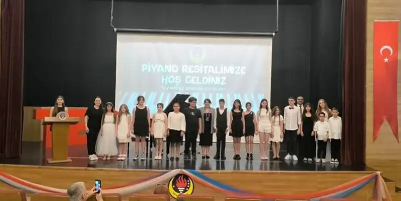 TED Hatay Koleji'nde Piyano Resitali Büyüledi