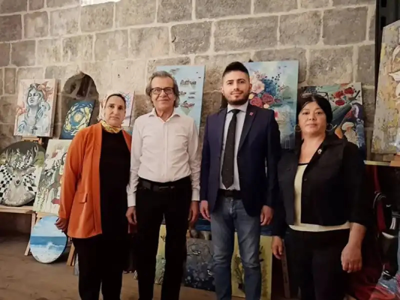 Payas Halk Eğitim Merkezi Yıl Sonu Sergisi’nin Açılışı Gerçekleştirildi