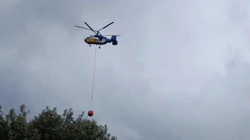 Hatay Samandağ'da Makilik Alanda çıkan Yangın Kontrol Altına Alındı