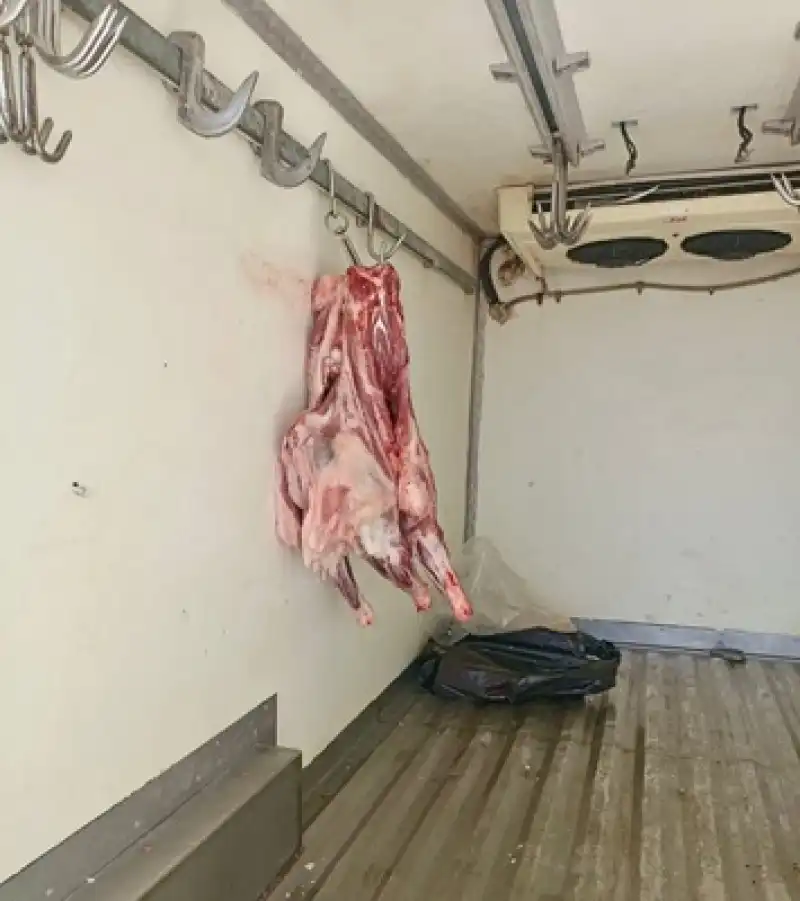 Hatay'da Sağlıksız Koşullarda Taşınan 34 Kilogram Et Ele Geçirildi
