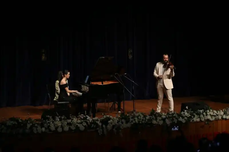 Piyanist İraz Yıldız, Hatay'da Konser Verdi
