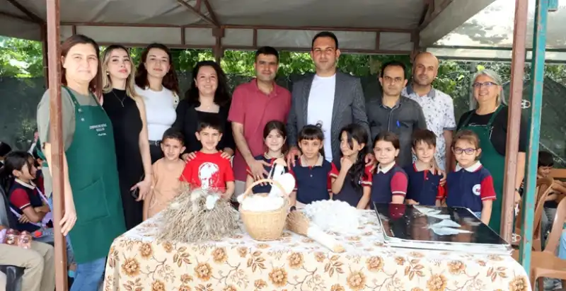 Minik Öğrencilerden Defne Koza Evi’ne Anlamlı Ziyaret