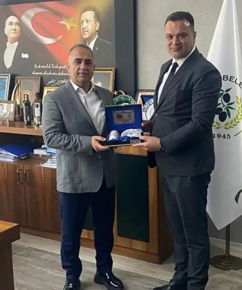 HESOB’tan Kaymakam Sert Ve Başkan Sarı’ya Ziyaret