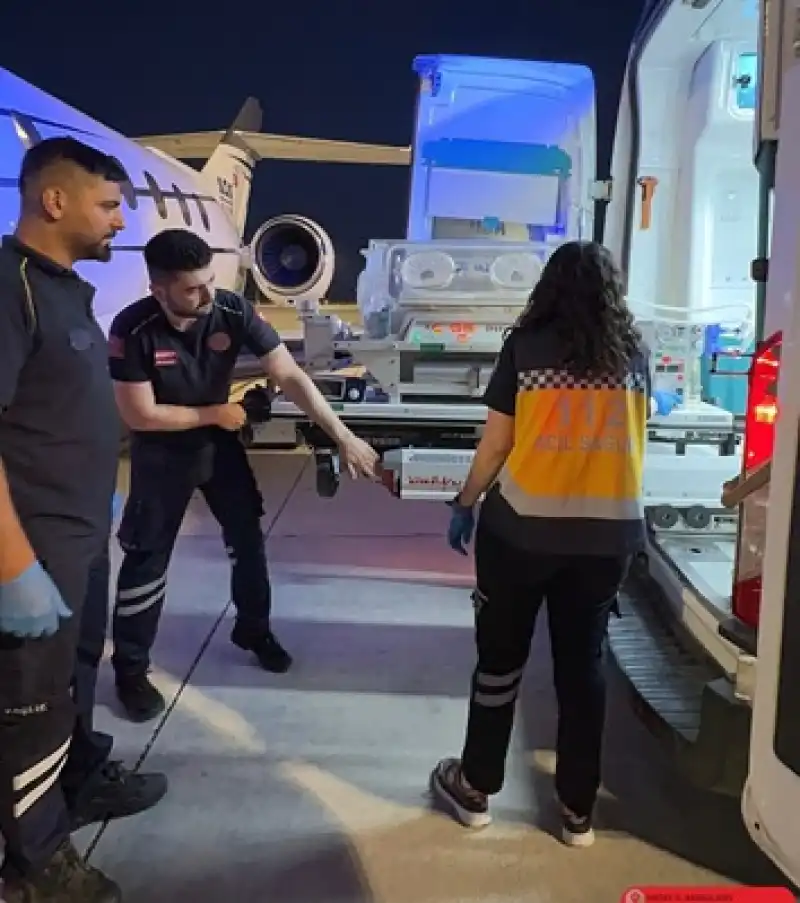Hatay’dan Hava Ambulansı Ile Başarılı Bir Nakil Daha