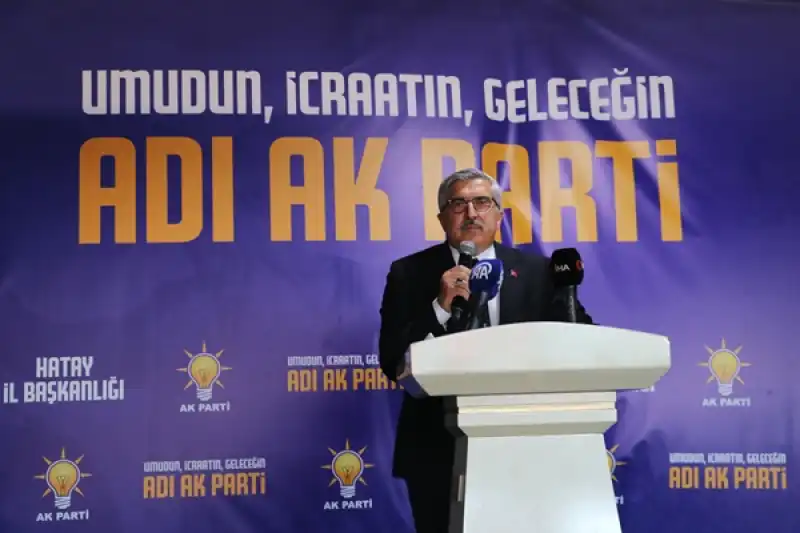 AK Parti Genel Başkan Yardımcısı Yayman, Hatay'da Bayramlaşma Programında Konuştu
