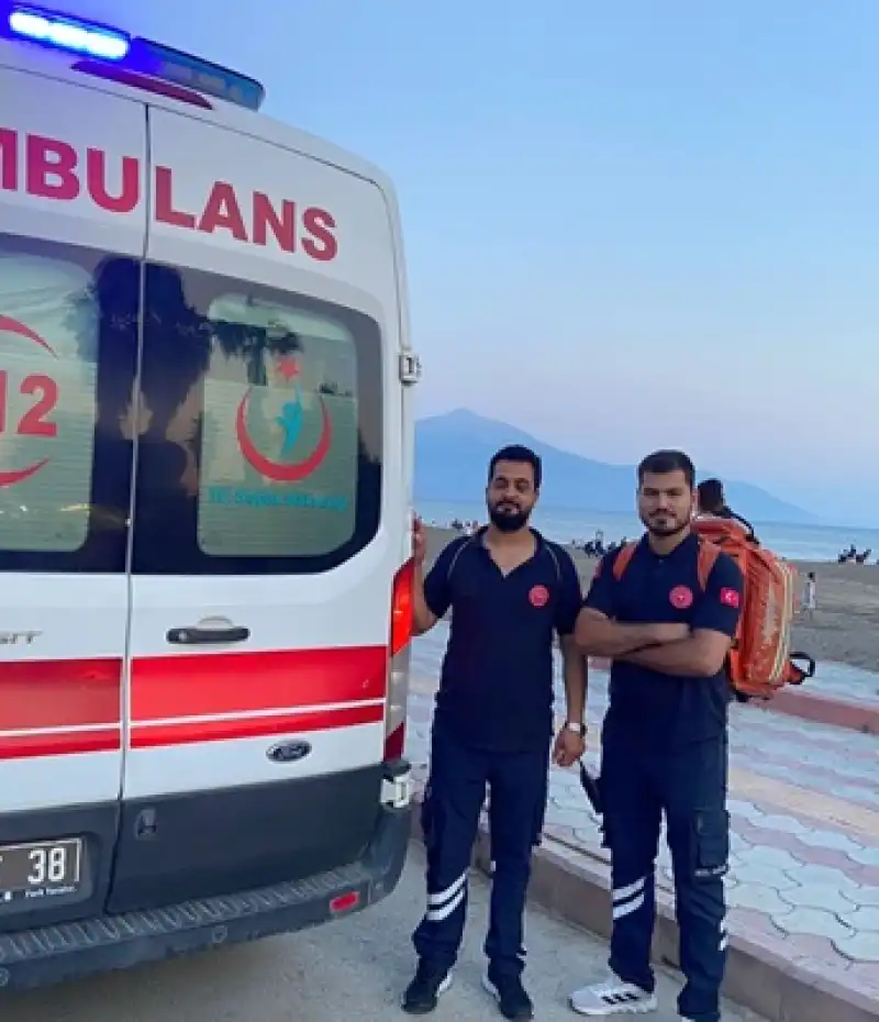 Hatay İl Ambulans Servisi Yaz Dönemi Sahil Görevine Başladı