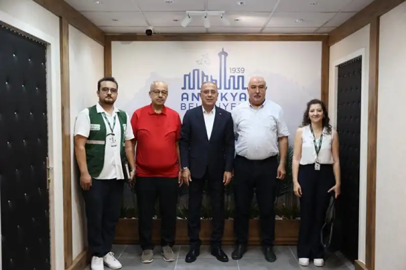 Yeşilay Hatay Şubesinden Antakya Belediye Başkanı Yapar'a Ziyaret