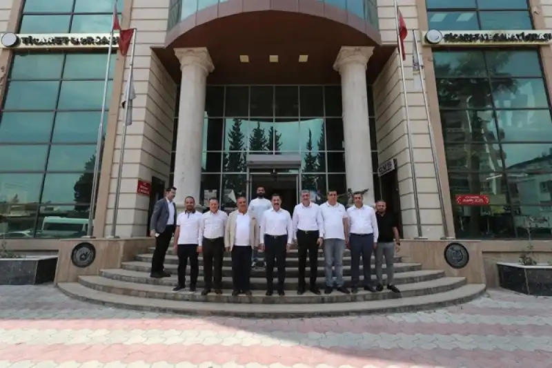 Masatlı'dan Reyhanlı Ticaret Ve Sanayi Odası'na Ziyaret