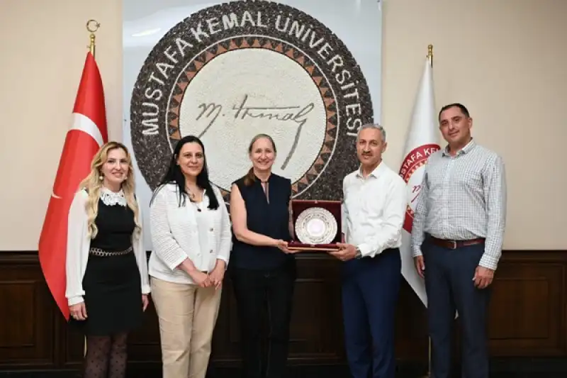 Columbia Üniversitesi’nden MKÜ’ye Uluslararası İş Birliği Ziyareti