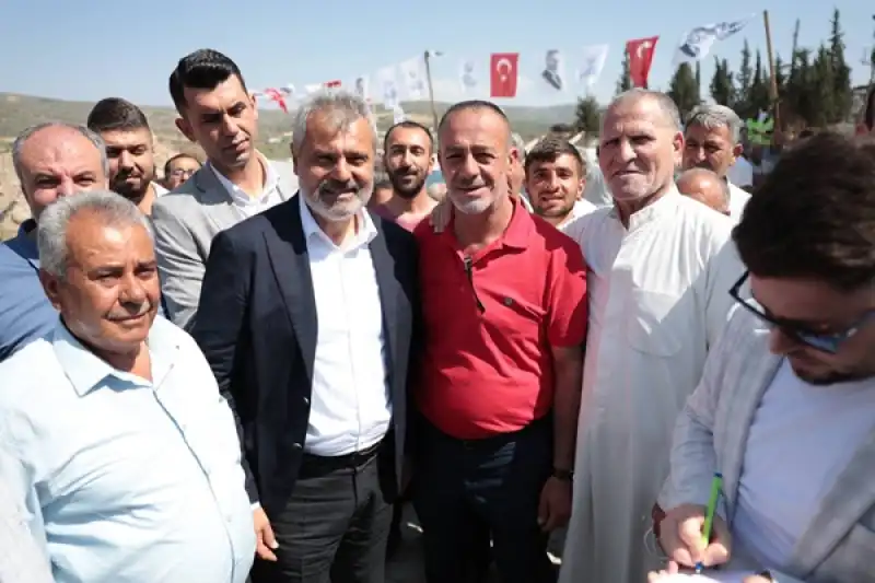 Başkan Öntürk, Altınözü’nde HİSAŞ Projelerini Inceledi