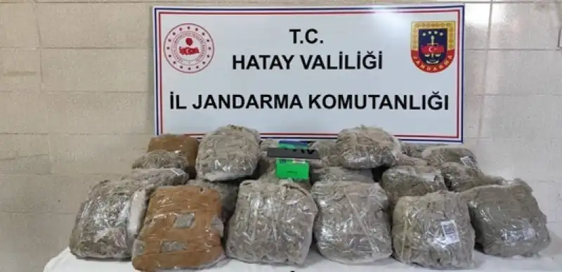 Hatay Jandarmasından Uyuşturucu Ve Kaçakçılıkla Mücadelede Kararlı Operasyon