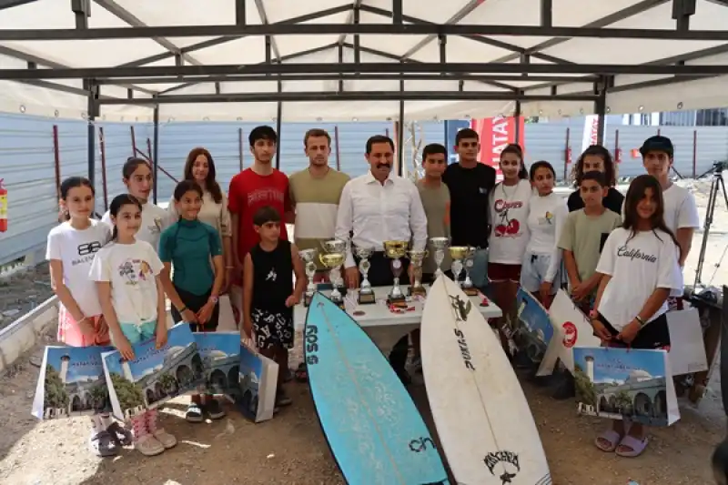 Hatay Samandağ'da Inşası Süren Sörf Merkezinde Sporcu Yetiştirilecek
