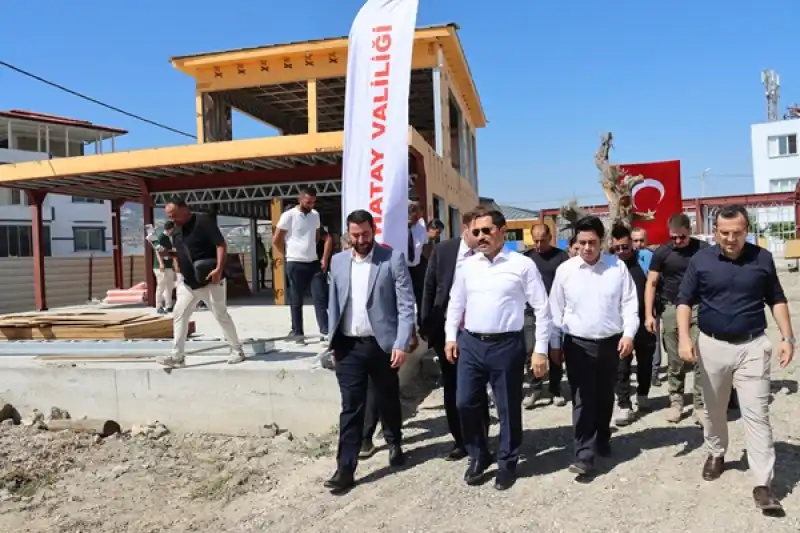 Hatay Samandağ'da Inşası Süren Sörf Merkezinde Sporcu Yetiştirilecek