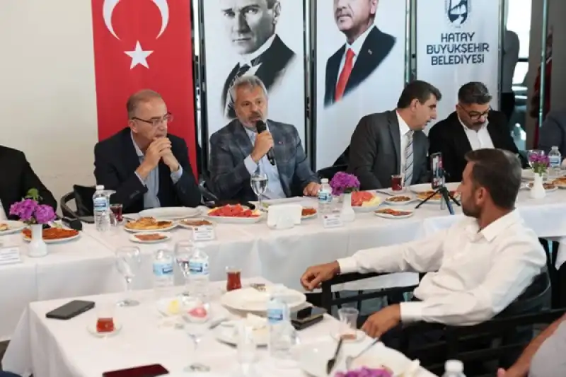 Başkan Öntürk Antakya Muhtarlarıyla Buluştu