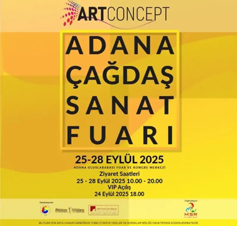 Adana’nın İlk Çağdaş Sanat Fuarı İçin Geri Sayım Başladı
