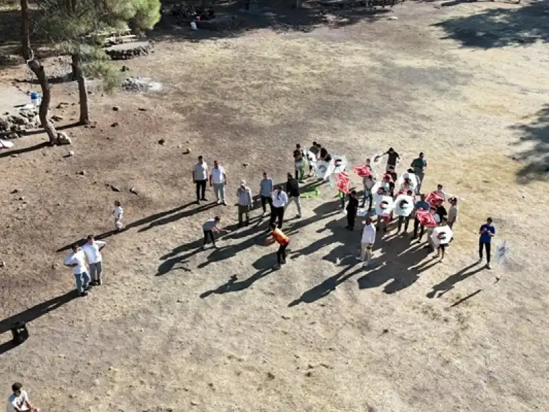 Hatay’da Uçurtmalar Filistin İçin Gökyüzüne Yükseldi