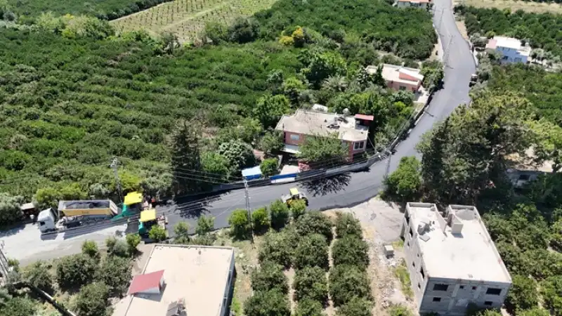 HBB, Dörtyol’da Asfaltlama çalışmalarını Sürdürüyor